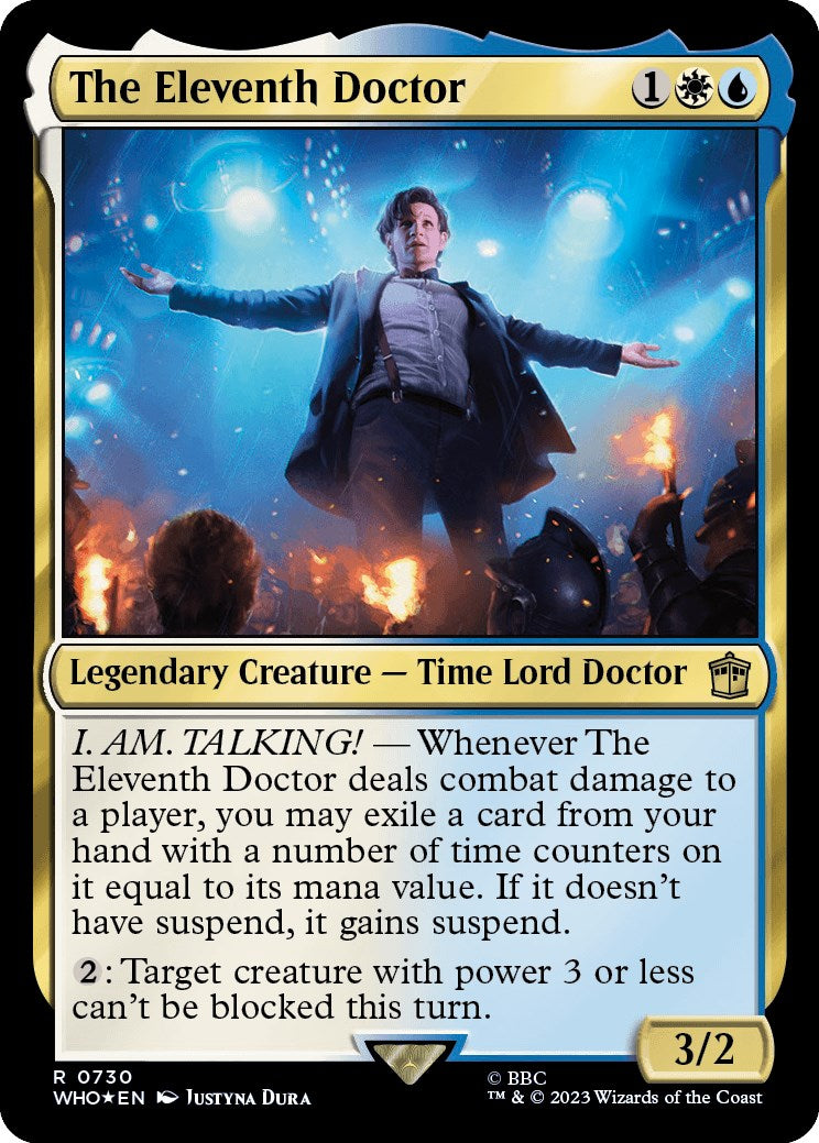 The Eleventh Doctor (Surge Foil) [Doctor Who] | Dragon's Lair Comics and Fantasy Houston TX