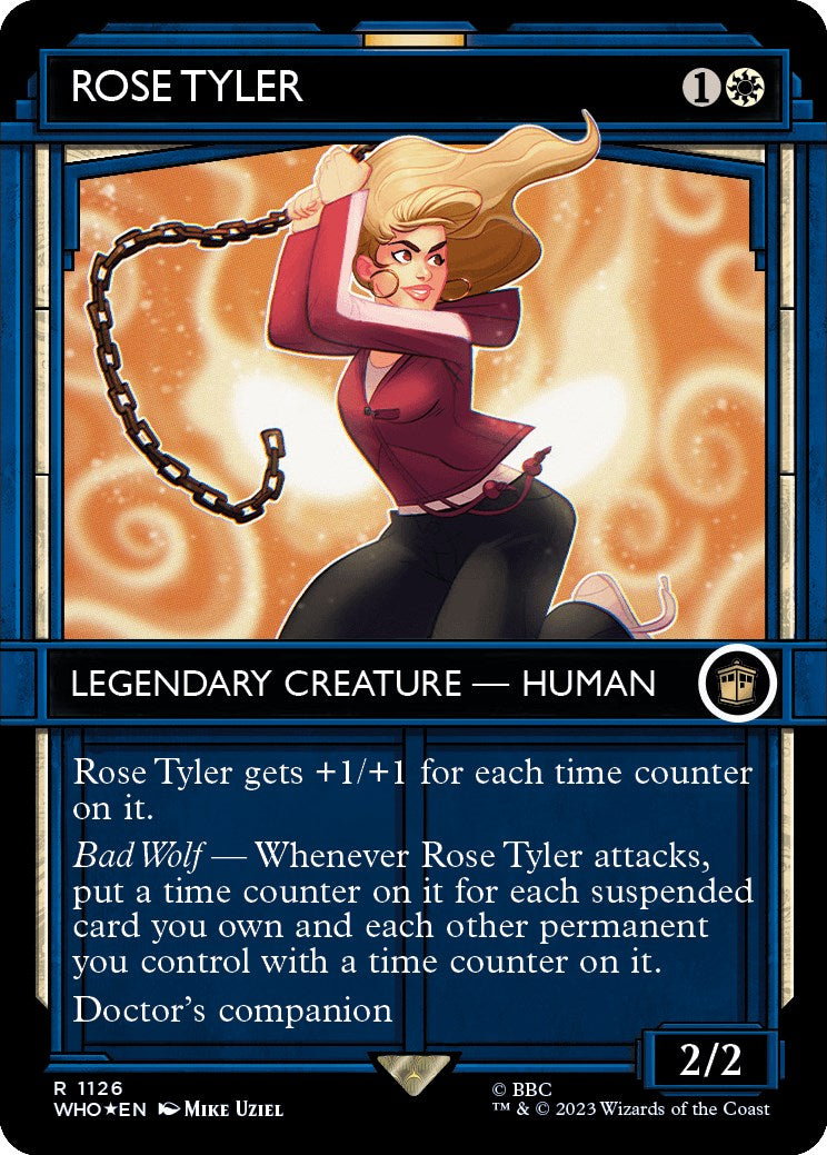 Rose Tyler (Showcase) (Surge Foil) [Doctor Who] | Dragon's Lair Comics and Fantasy Houston TX