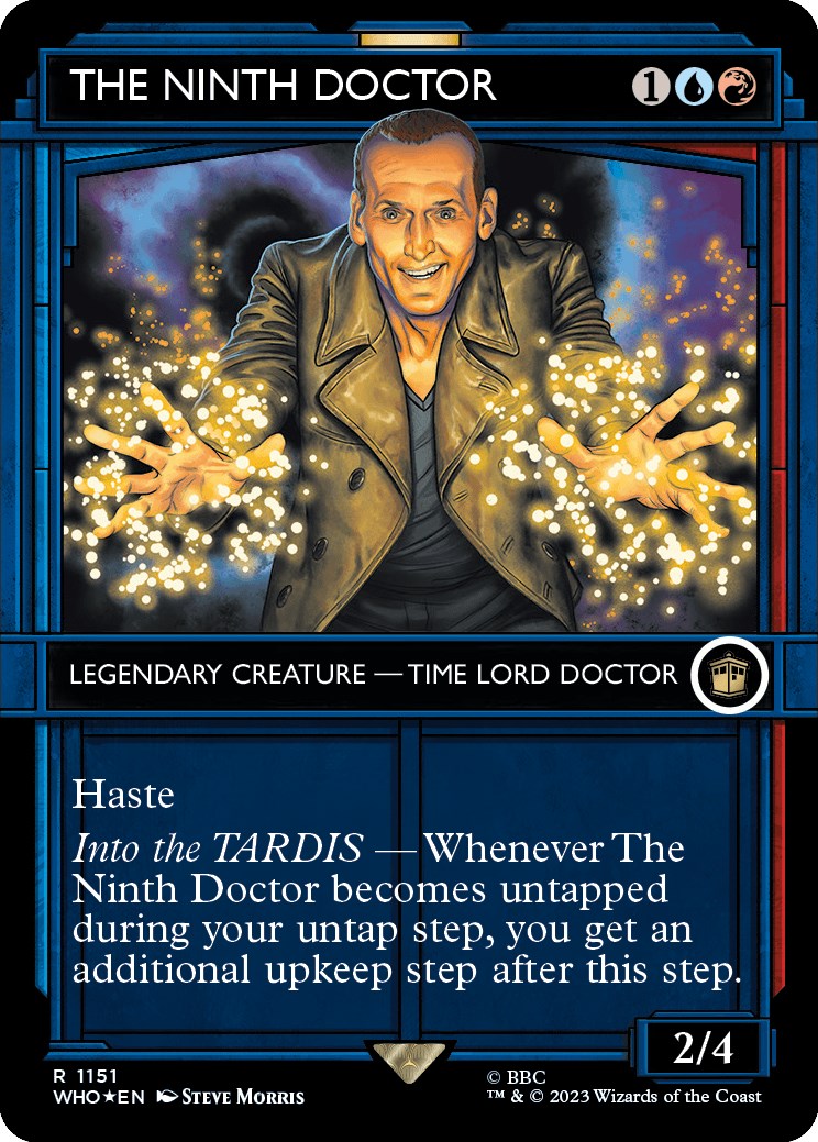 The Ninth Doctor (Showcase) (Surge Foil) [Doctor Who] | Dragon's Lair Comics and Fantasy Houston TX