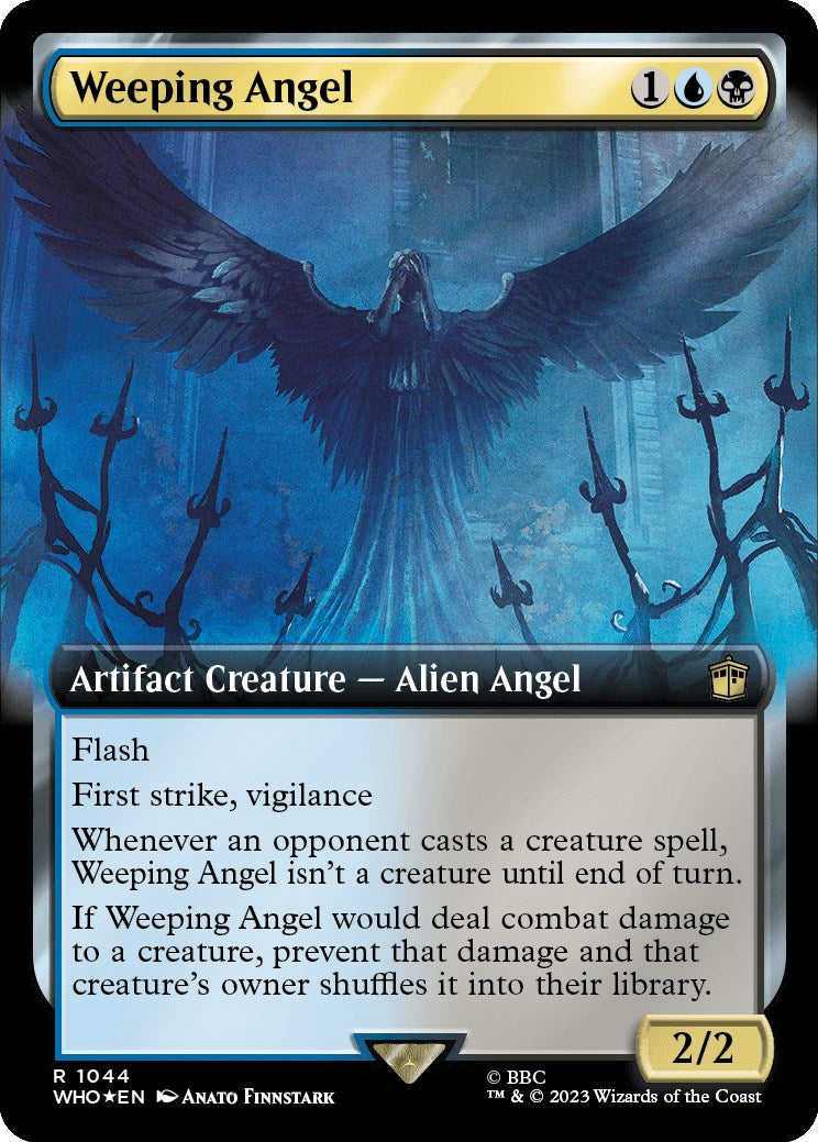 Weeping Angel (Extended Art) (Surge Foil) [Doctor Who] | Dragon's Lair Comics and Fantasy Houston TX