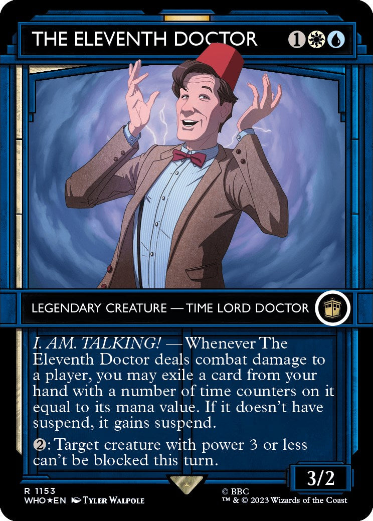 The Eleventh Doctor (Showcase) (Surge Foil) [Doctor Who] | Dragon's Lair Comics and Fantasy Houston TX