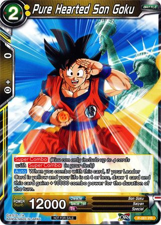 Pure Hearted Son Goku (P-061) [Promotion Cards] | Dragon's Lair Comics and Fantasy Houston TX