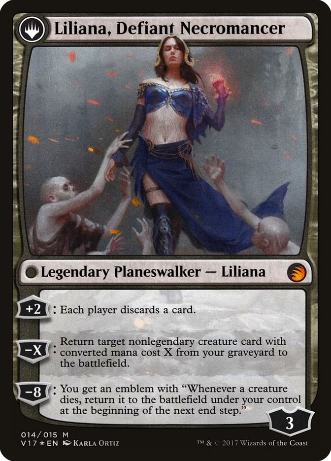 Liliana, Heretical Healer // Liliana, Defiant Necromancer [From the Vault: Transform] | Dragon's Lair Comics and Fantasy Houston TX