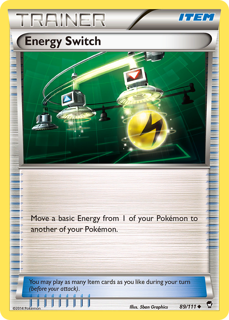 Energy Switch (89/111) [XY: Furious Fists] | Dragon's Lair Comics and Fantasy Houston TX