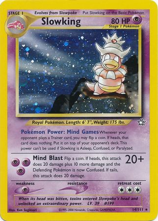 Slowking (14/111) [Neo Genesis Unlimited] | Dragon's Lair Comics and Fantasy Houston TX