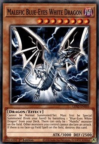 Malefic Blue-Eyes White Dragon [LDS2-EN005] Common | Dragon's Lair Comics and Fantasy Houston TX