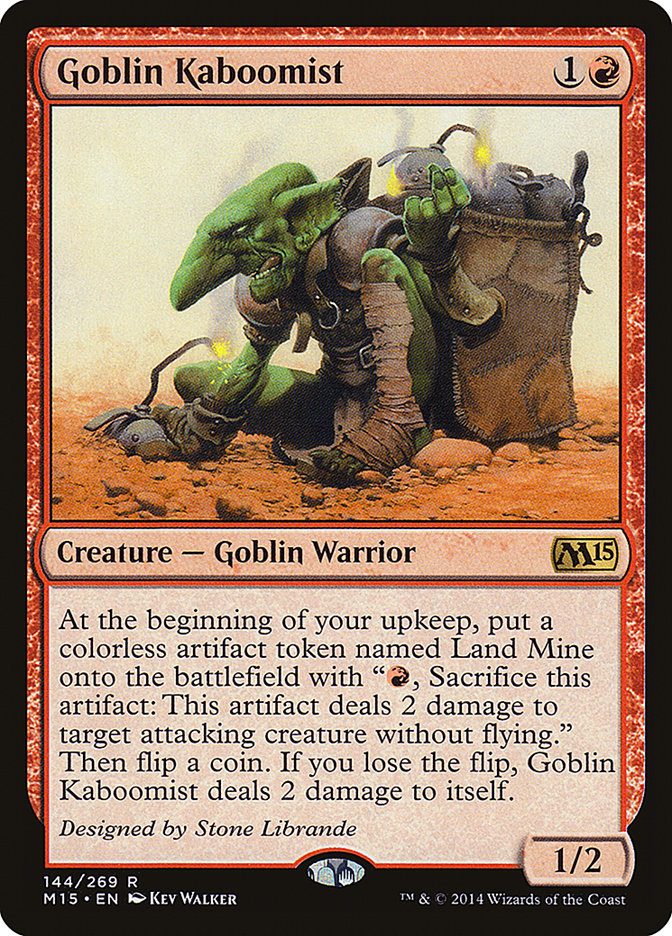 Goblin Kaboomist [Magic 2015] | Dragon's Lair Comics and Fantasy Houston TX