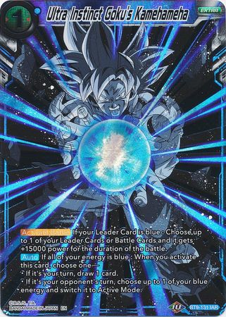 Ultra Instinct Goku's Kamehameha (BT9-131) [Universal Onslaught] | Dragon's Lair Comics and Fantasy Houston TX