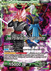 Zamasu & Goku Black // Zamasu & SS Rose Goku Black, Humanity's Destruction (BT23-072) [Perfect Combination] | Dragon's Lair Comics and Fantasy Houston TX