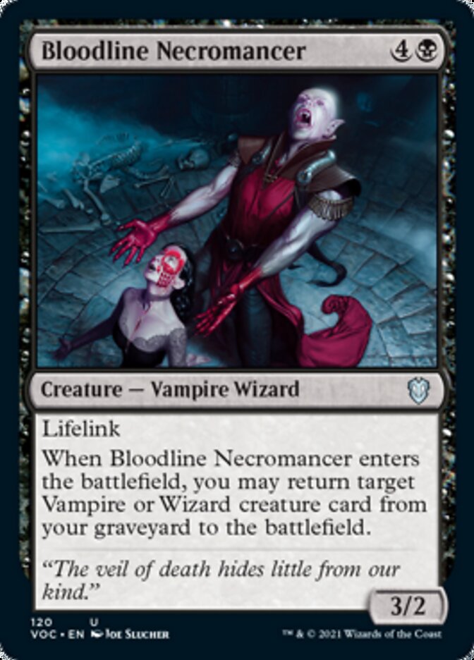 Bloodline Necromancer [Innistrad: Crimson Vow Commander] | Dragon's Lair Comics and Fantasy Houston TX