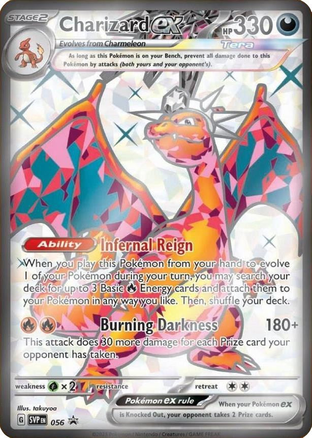 Charizard ex (056) [Scarlet & Violet: Black Star Promos] | Dragon's Lair Comics and Fantasy Houston TX