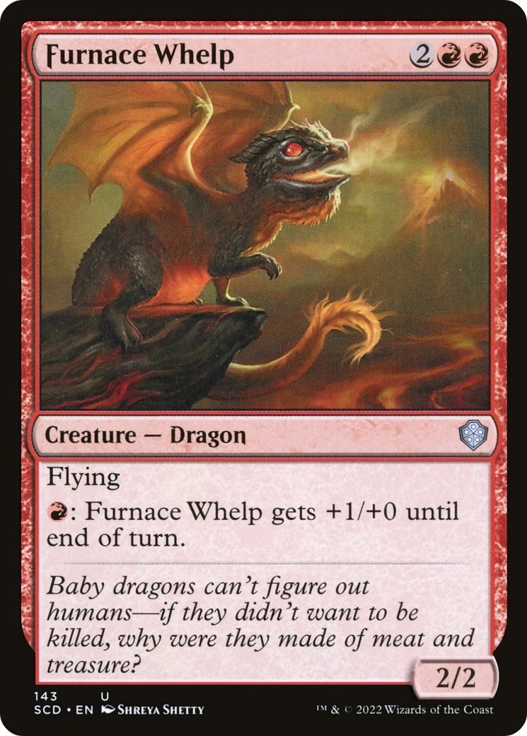 Furnace Whelp [Starter Commander Decks] | Dragon's Lair Comics and Fantasy Houston TX