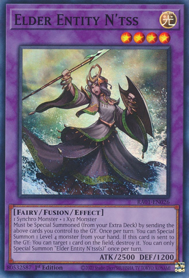 Elder Entity N'tss [RA01-EN026] Super Rare | Dragon's Lair Comics and Fantasy Houston TX