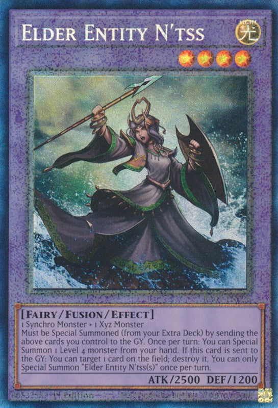 Elder Entity N'tss [RA01-EN026] Prismatic Collector's Rare | Dragon's Lair Comics and Fantasy Houston TX