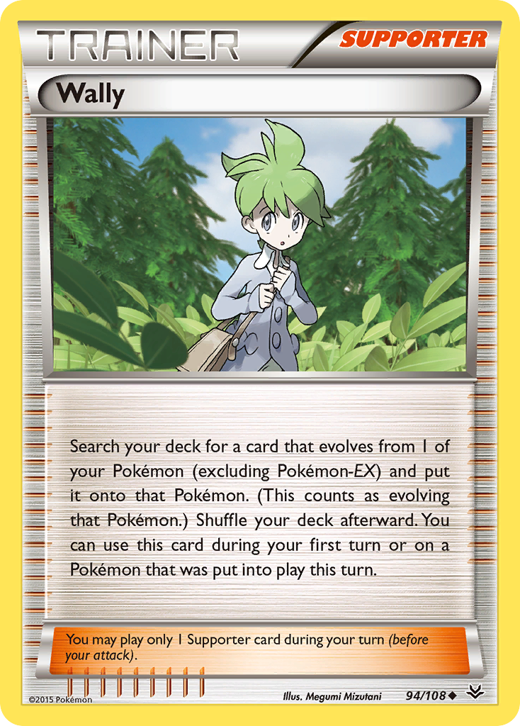 Wally (94/108) [XY: Roaring Skies] | Dragon's Lair Comics and Fantasy Houston TX