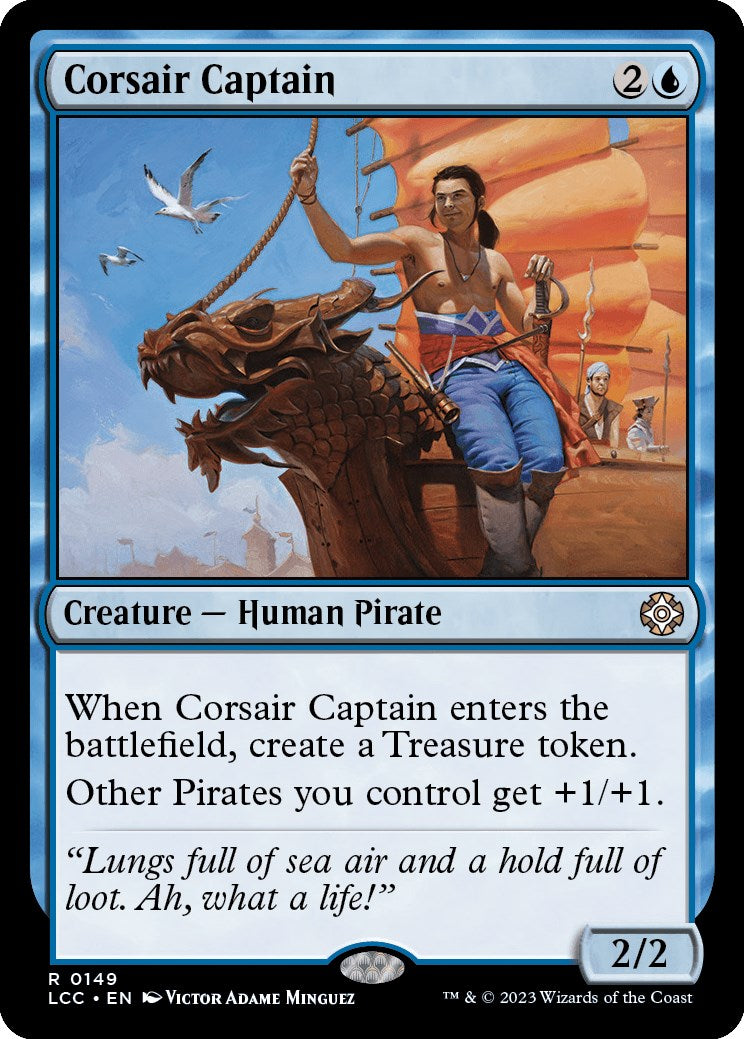 Corsair Captain [The Lost Caverns of Ixalan Commander] | Dragon's Lair Comics and Fantasy Houston TX