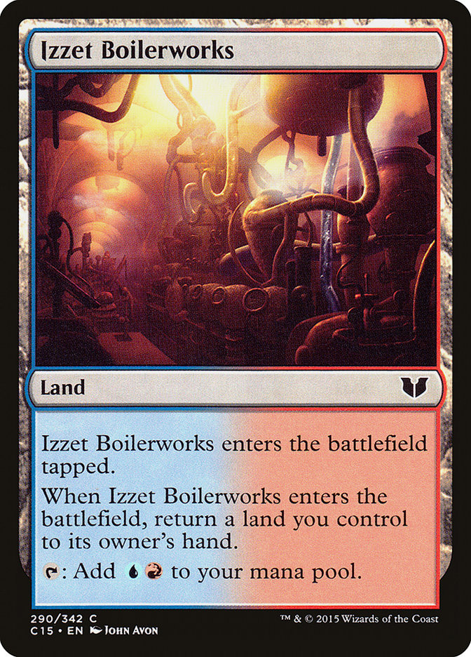 Izzet Boilerworks [Commander 2015] | Dragon's Lair Comics and Fantasy Houston TX