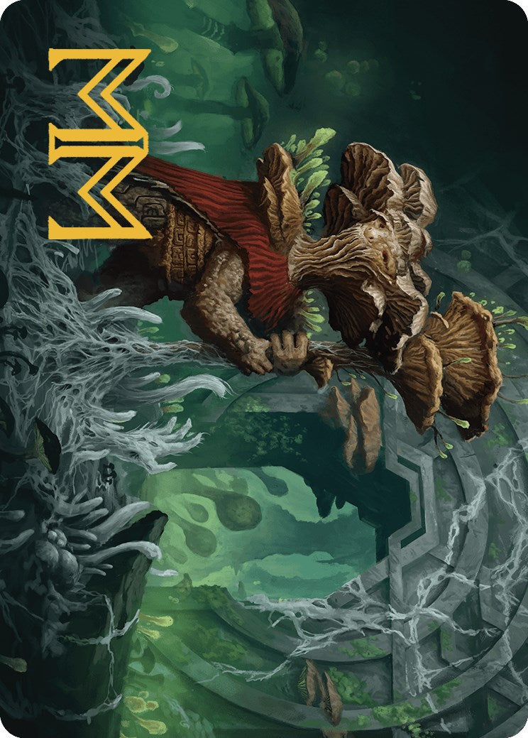 Tendril of the Mycotyrant Art Card (Gold-Stamped Signature) [The Lost Caverns of Ixalan Art Series] | Dragon's Lair Comics and Fantasy Houston TX