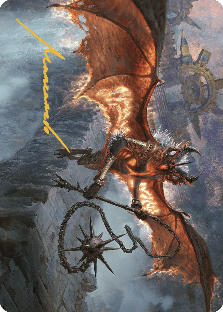 Bloodletter of Aclazotz Art Card (15/81) (Gold-Stamped Signature) [The Lost Caverns of Ixalan Art Series] | Dragon's Lair Comics and Fantasy Houston TX