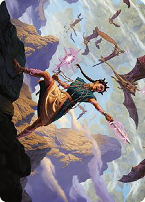 Warden of the Inner Sky Art Card [The Lost Caverns of Ixalan Art Series] | Dragon's Lair Comics and Fantasy Houston TX