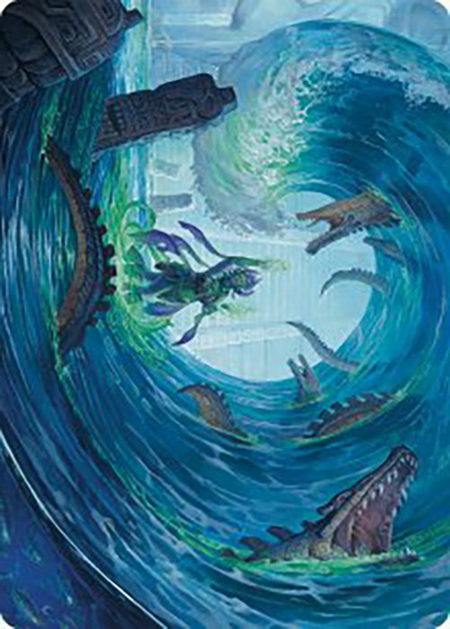 Wave Goodbye Art Card [The Lost Caverns of Ixalan Art Series] | Dragon's Lair Comics and Fantasy Houston TX