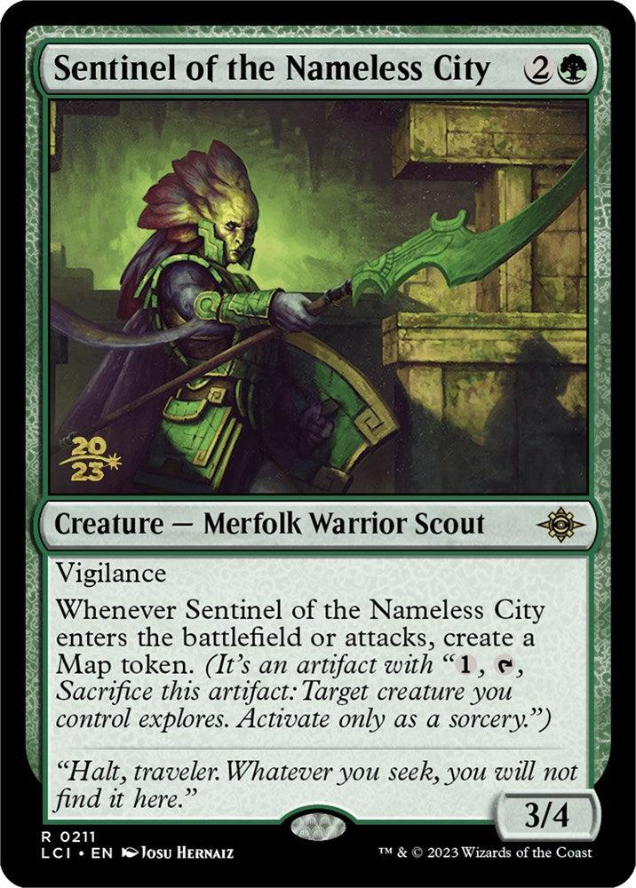 Sentinel of the Nameless City [The Lost Caverns of Ixalan Prerelease Cards] | Dragon's Lair Comics and Fantasy Houston TX