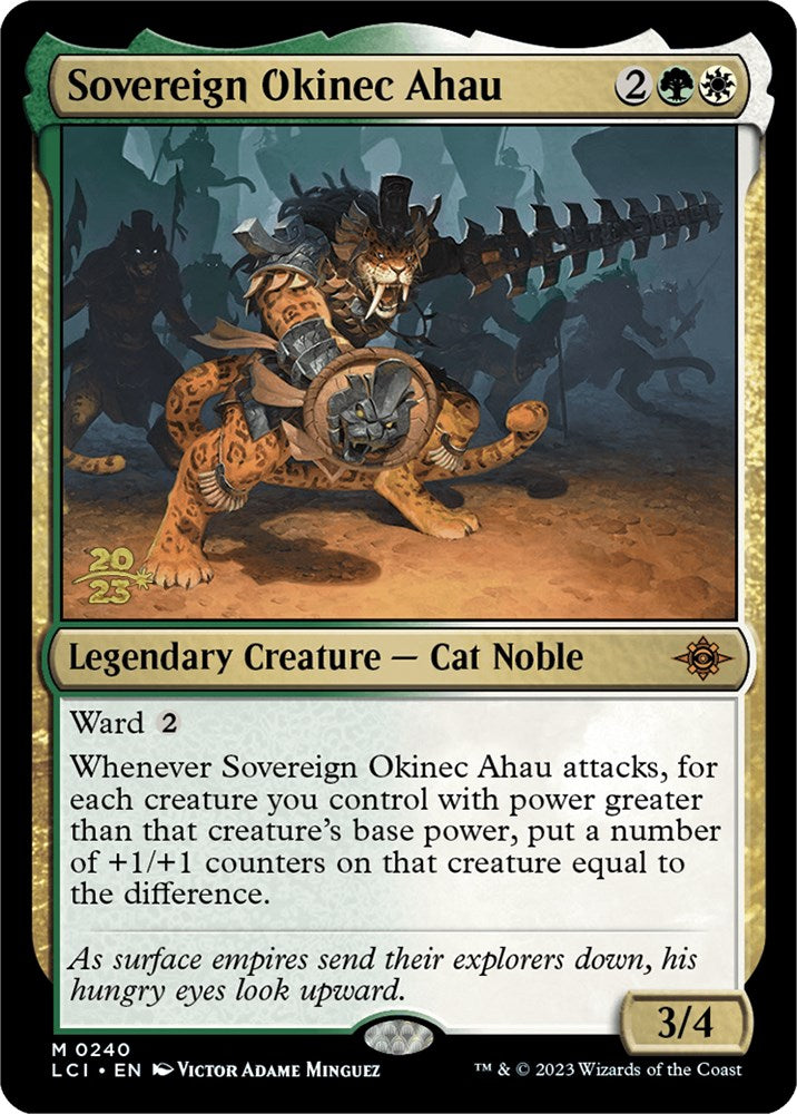 Sovereign Okinec Ahau [The Lost Caverns of Ixalan Prerelease Cards] | Dragon's Lair Comics and Fantasy Houston TX