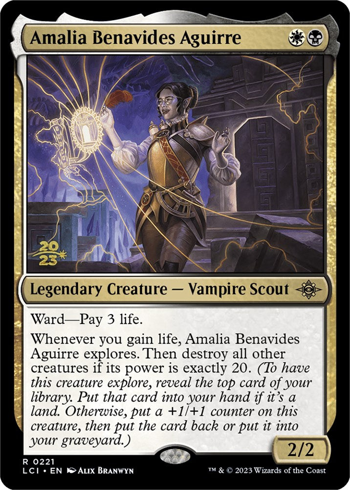 Amalia Benavides Aguirre [The Lost Caverns of Ixalan Prerelease Cards] | Dragon's Lair Comics and Fantasy Houston TX