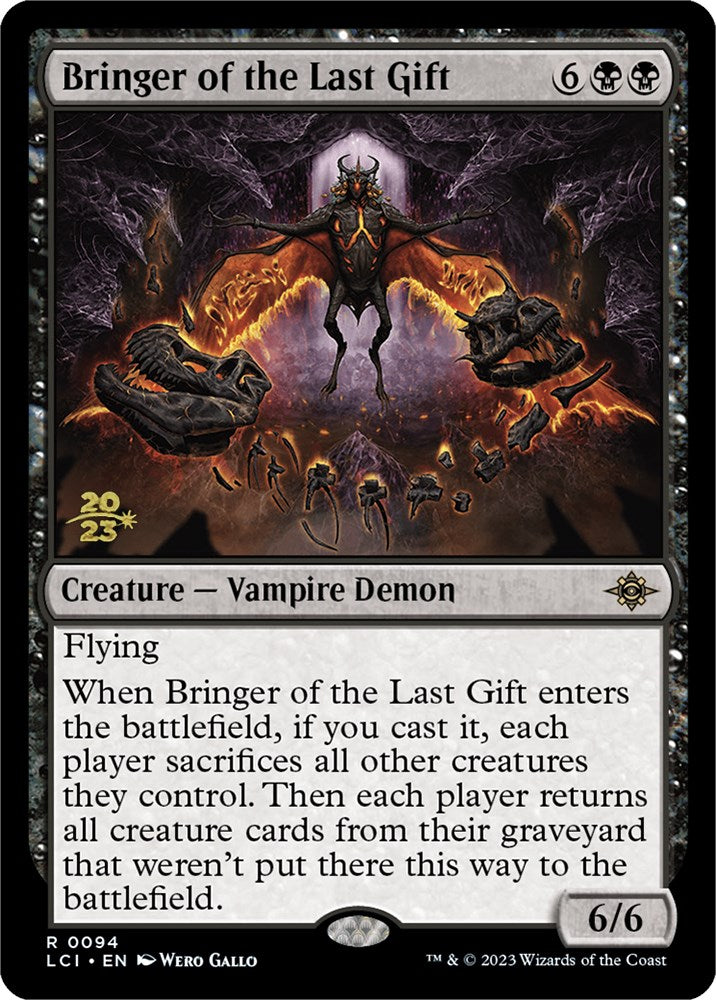 Bringer of the Last Gift [The Lost Caverns of Ixalan Prerelease Cards] | Dragon's Lair Comics and Fantasy Houston TX