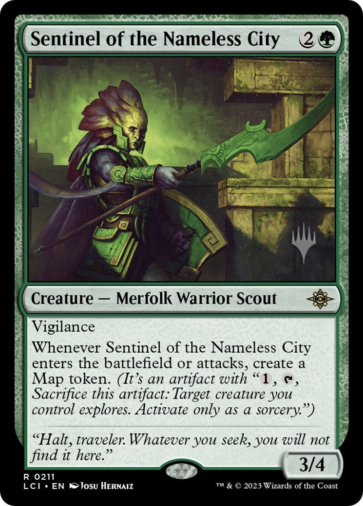 Sentinel of the Nameless City (Promo Pack) [The Lost Caverns of Ixalan Promos] | Dragon's Lair Comics and Fantasy Houston TX