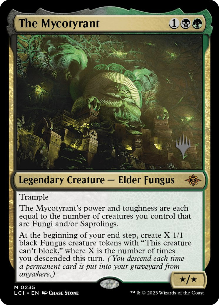 The Mycotyrant (Promo Pack) [The Lost Caverns of Ixalan Promos] | Dragon's Lair Comics and Fantasy Houston TX