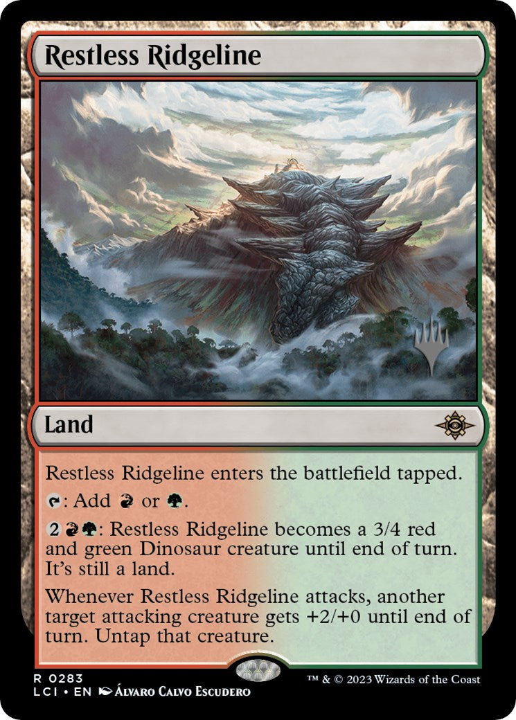 Restless Ridgeline (Promo Pack) [The Lost Caverns of Ixalan Promos] | Dragon's Lair Comics and Fantasy Houston TX