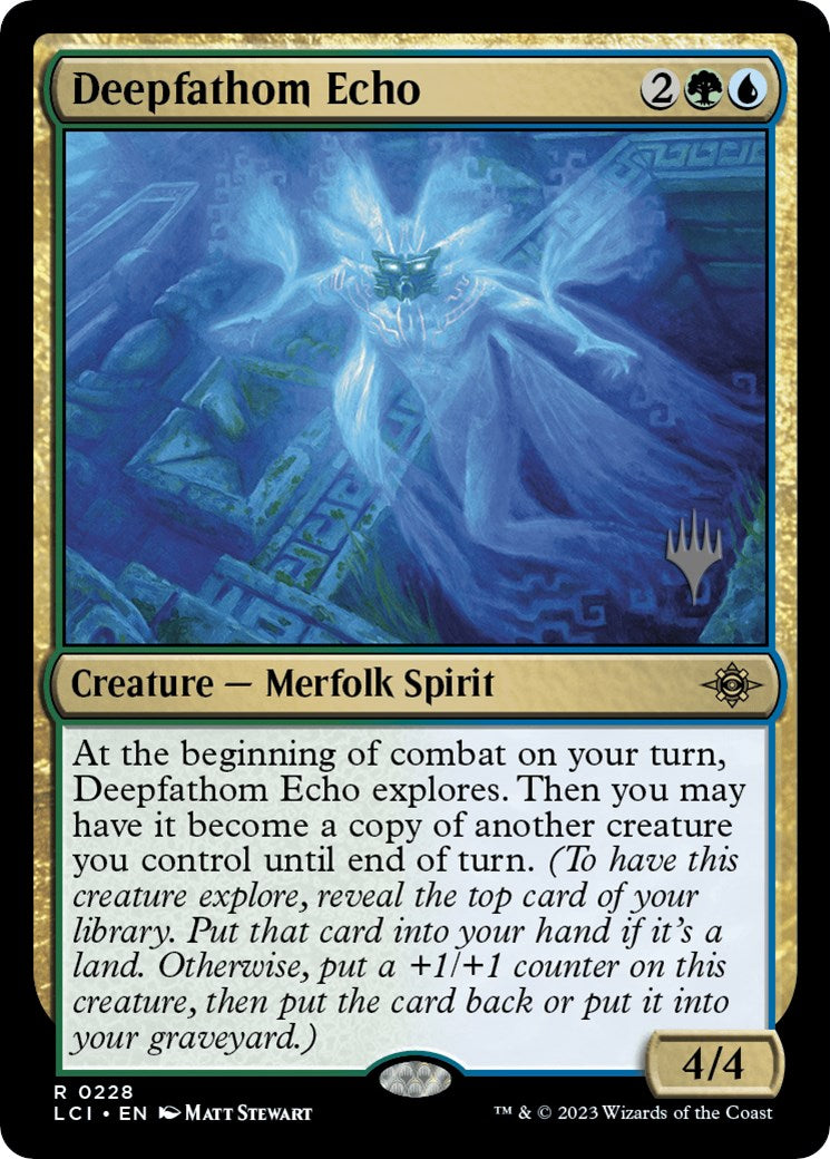 Deepfathom Echo (Promo Pack) [The Lost Caverns of Ixalan Promos] | Dragon's Lair Comics and Fantasy Houston TX