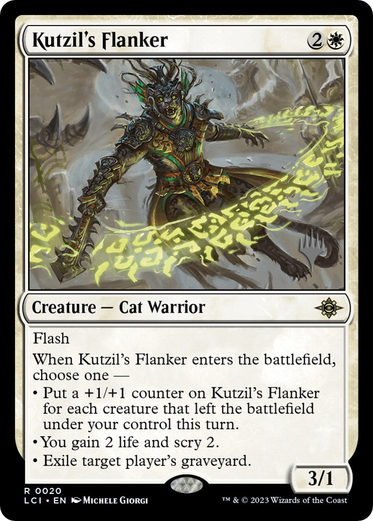 Kutzil's Flanker (Promo Pack) [The Lost Caverns of Ixalan Promos] | Dragon's Lair Comics and Fantasy Houston TX