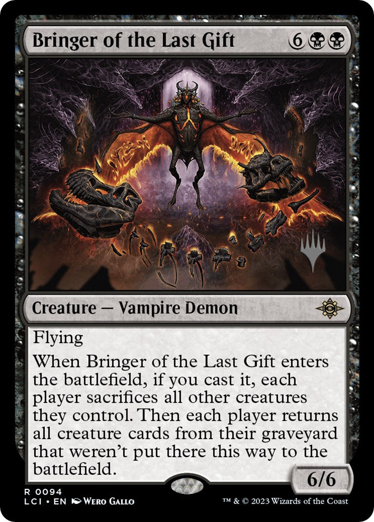 Bringer of the Last Gift (Promo Pack) [The Lost Caverns of Ixalan Promos] | Dragon's Lair Comics and Fantasy Houston TX