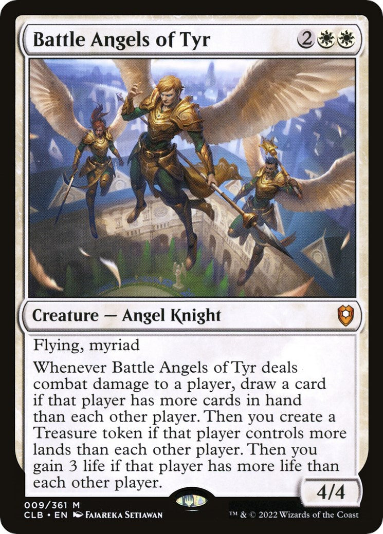 Battle Angels of Tyr (Promo Pack) [The Lost Caverns of Ixalan Promos] | Dragon's Lair Comics and Fantasy Houston TX