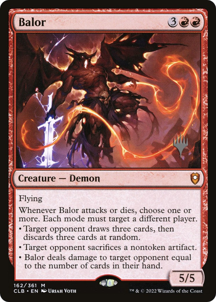 Balor (Promo Pack) [The Lost Caverns of Ixalan Promos] | Dragon's Lair Comics and Fantasy Houston TX