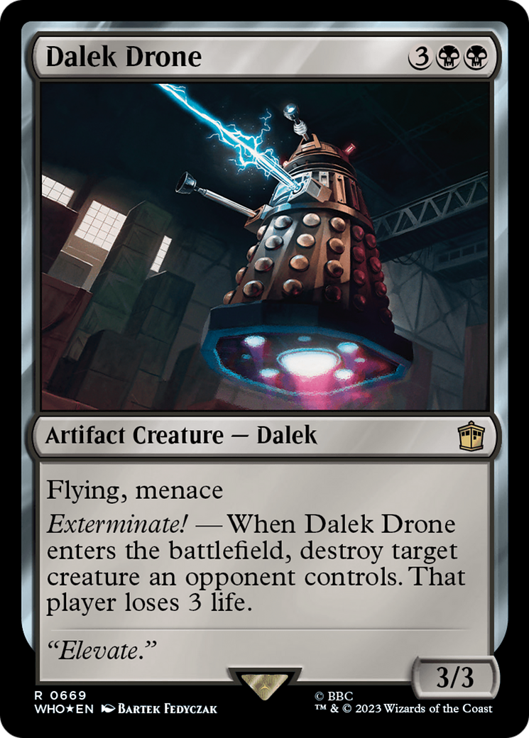 Dalek Drone (Surge Foil) [Doctor Who] | Dragon's Lair Comics and Fantasy Houston TX