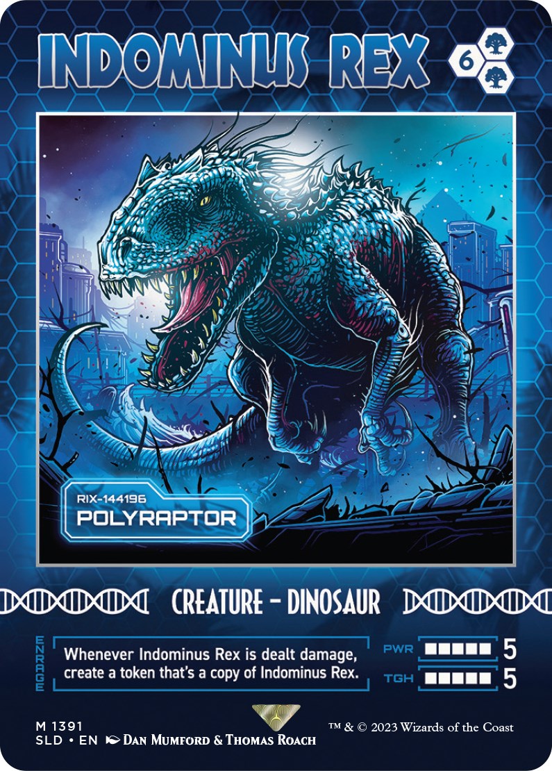 Indominus Rex - Polyraptor [Secret Lair Drop Series] | Dragon's Lair Comics and Fantasy Houston TX