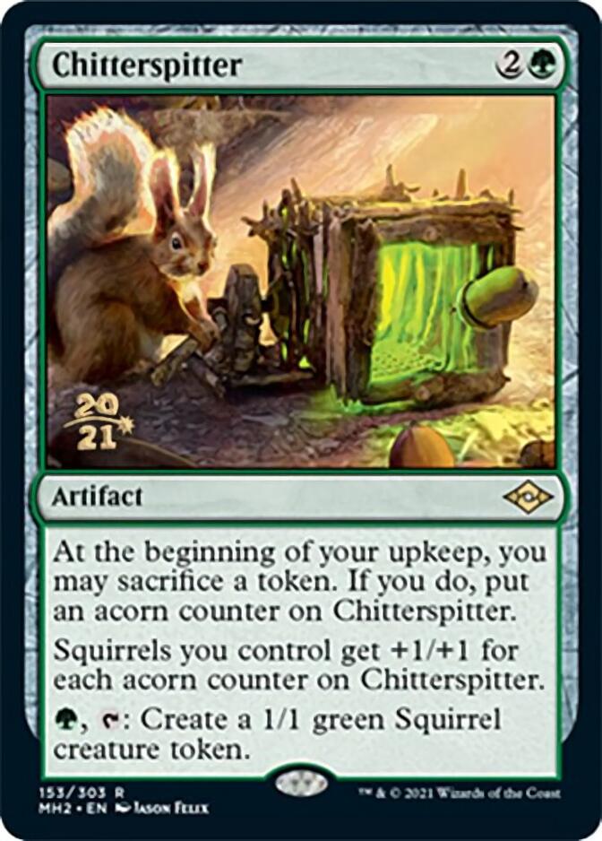 Chitterspitter [Modern Horizons 2 Prerelease Promos] | Dragon's Lair Comics and Fantasy Houston TX