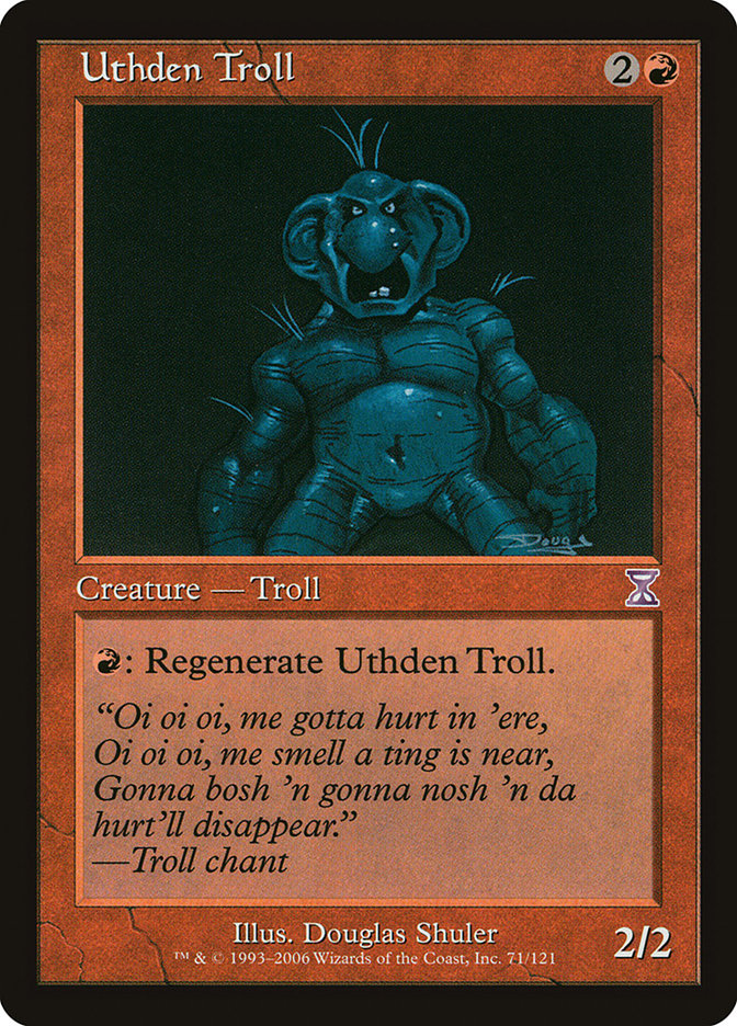 Uthden Troll [Time Spiral Timeshifted] | Dragon's Lair Comics and Fantasy Houston TX