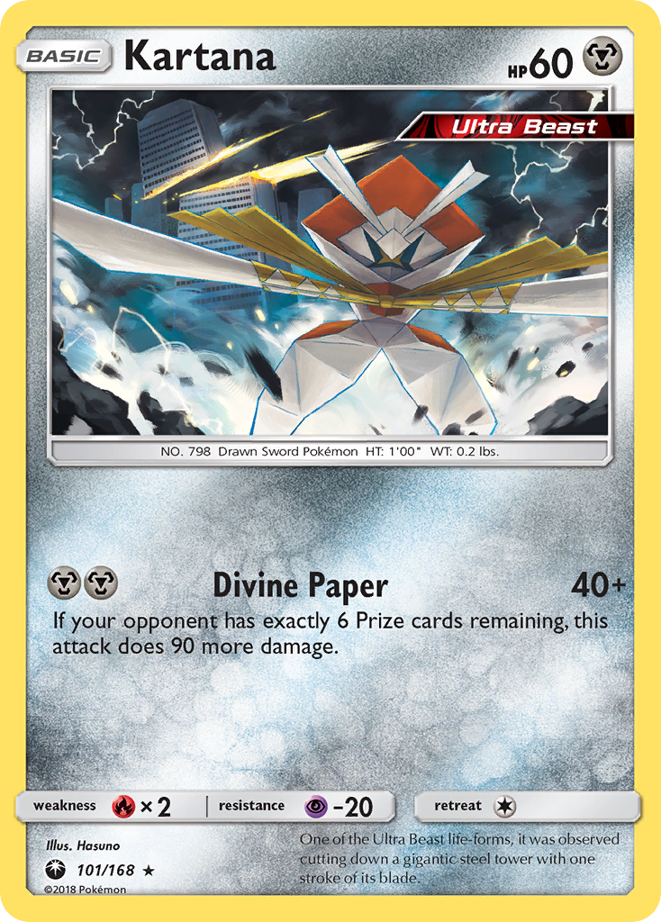 Kartana (101/168) [Sun & Moon: Celestial Storm] | Dragon's Lair Comics and Fantasy Houston TX