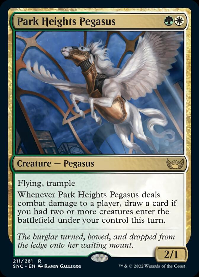 Park Heights Pegasus [Streets of New Capenna] | Dragon's Lair Comics and Fantasy Houston TX