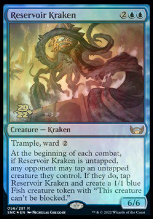 Reservoir Kraken [Streets of New Capenna Prerelease Promos] | Dragon's Lair Comics and Fantasy Houston TX