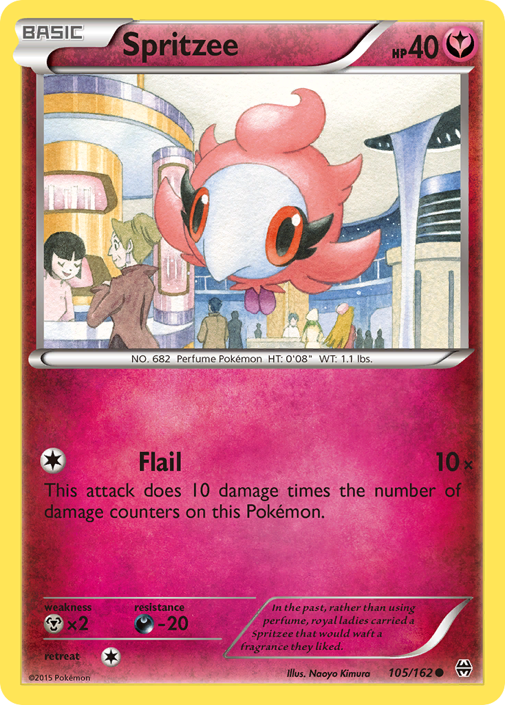 Spritzee (105/162) [XY: BREAKthrough] | Dragon's Lair Comics and Fantasy Houston TX