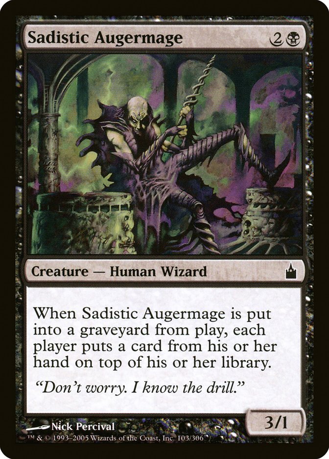 Sadistic Augermage [Ravnica: City of Guilds] | Dragon's Lair Comics and Fantasy Houston TX