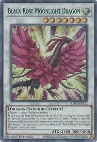 Black Rose Moonlight Dragon (Green) [LDS2-EN112] Ultra Rare | Dragon's Lair Comics and Fantasy Houston TX