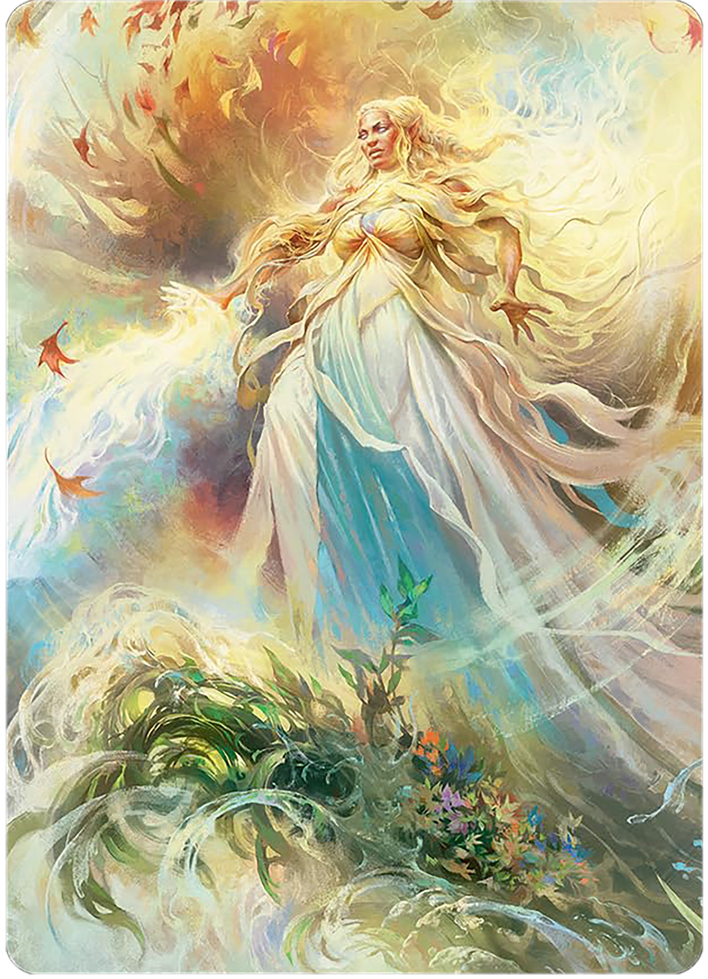 Galadriel, Light of Valinor Art Card [The Lord of the Rings: Tales of Middle-earth Art Series] | Dragon's Lair Comics and Fantasy Houston TX