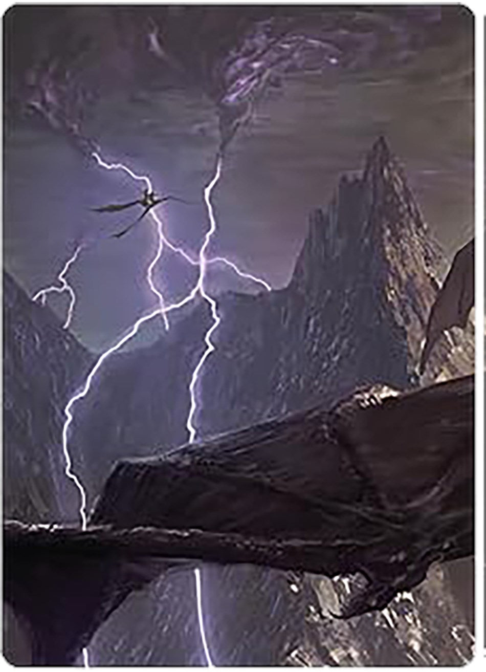 Call Forth the Tempest Art Card [The Lord of the Rings: Tales of Middle-earth Art Series] | Dragon's Lair Comics and Fantasy Houston TX