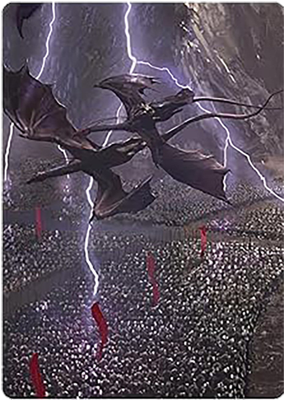 Mordor on the March Art Card [The Lord of the Rings: Tales of Middle-earth Art Series] | Dragon's Lair Comics and Fantasy Houston TX